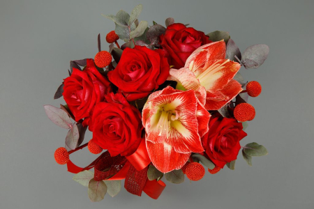 Букет в коробке Тропический нектар Букет в коробке Тропический нектар